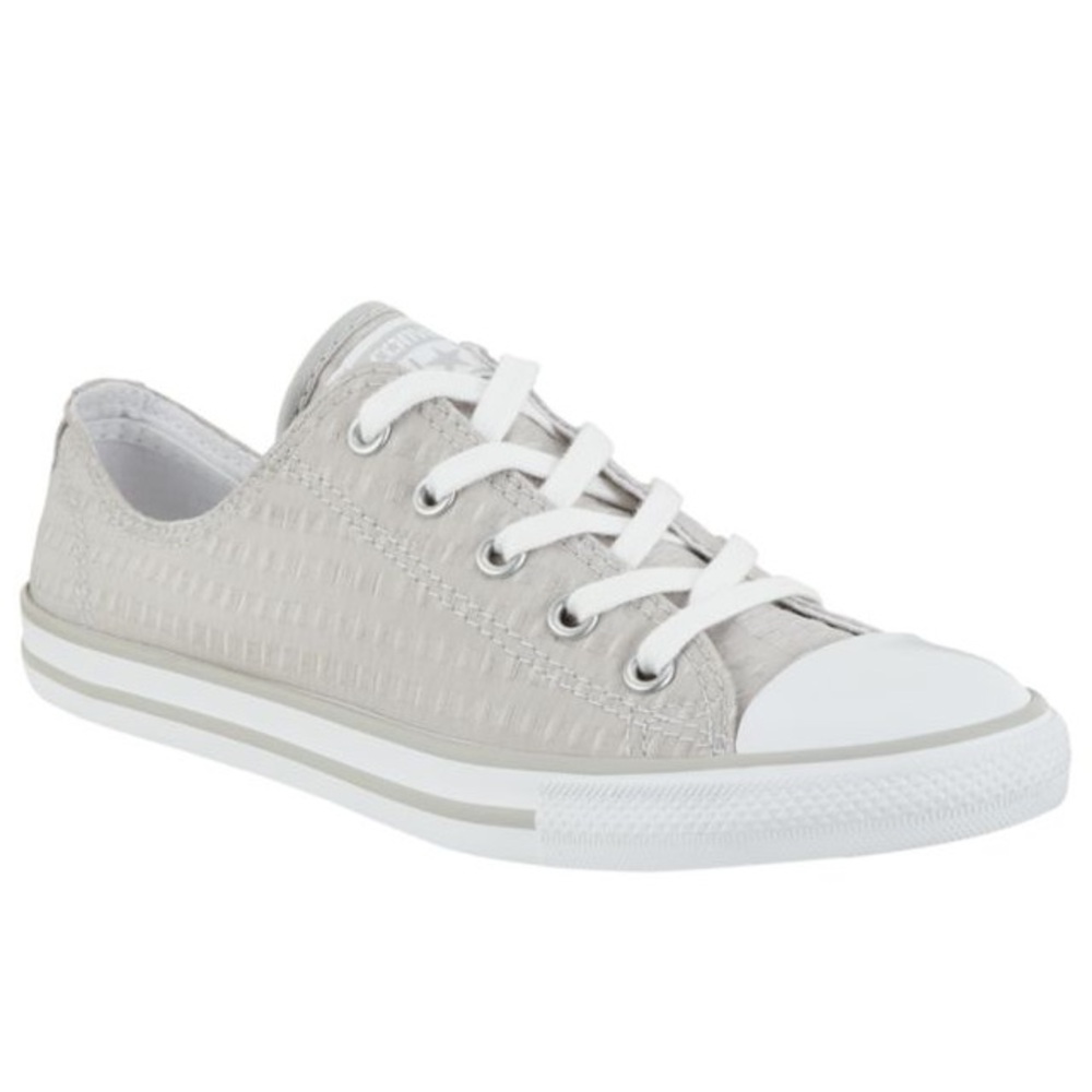 Converse Chuck Taylor All Star Dainty Textured Sneakers, Ash Grey Women’s Sz 8.5